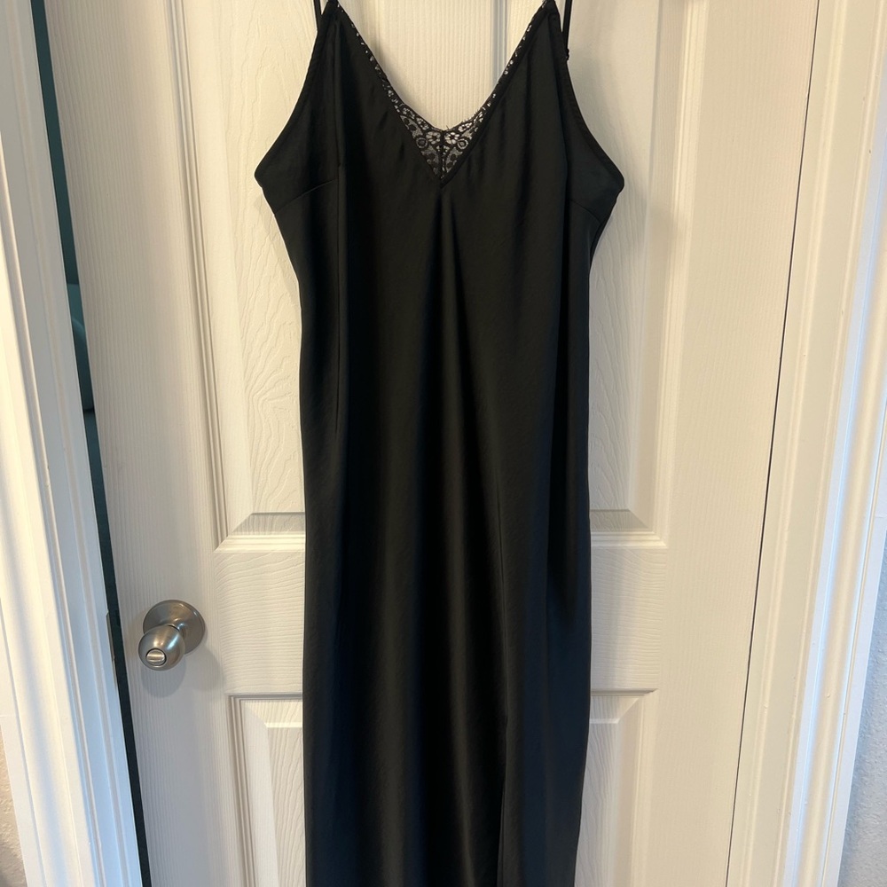 A New Day Charcoal Dress